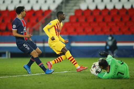 Ousmane Dembele was guilty of missing too many chances for Barcelona.